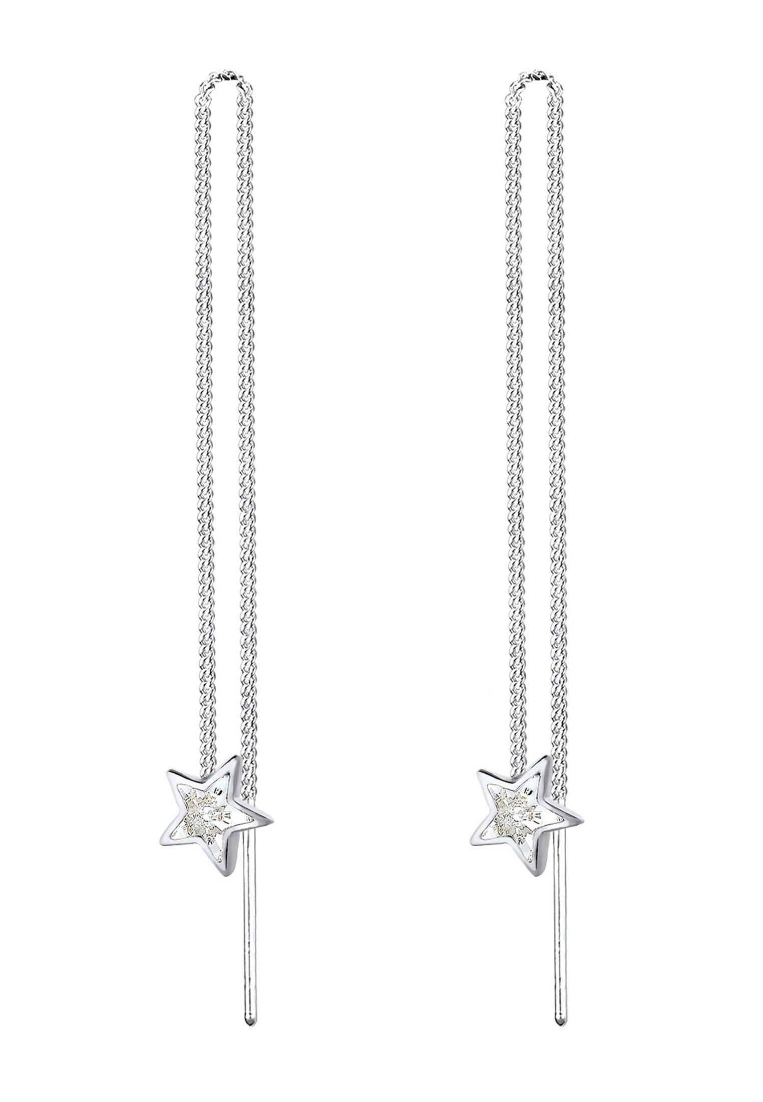 Elli Ohrringe Sterne Astro Kette Kristalle