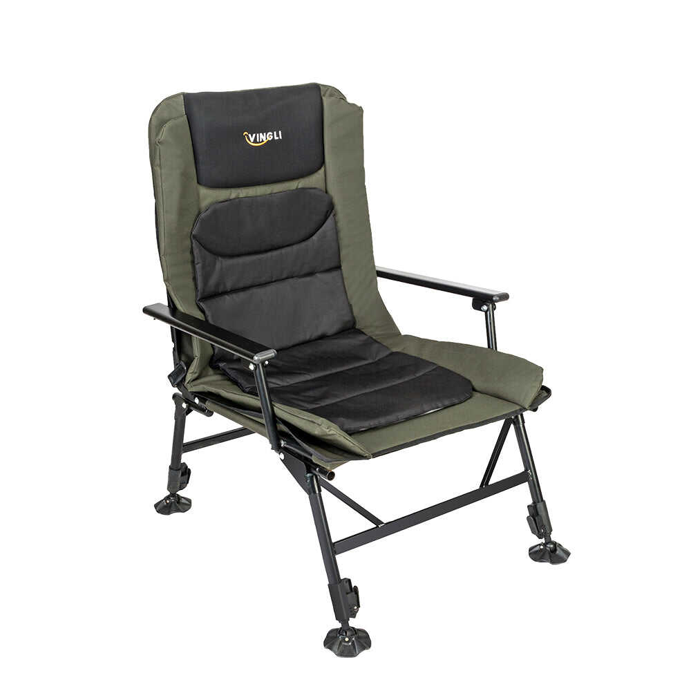 Foldable Adjustable Reclining Fishing Chair