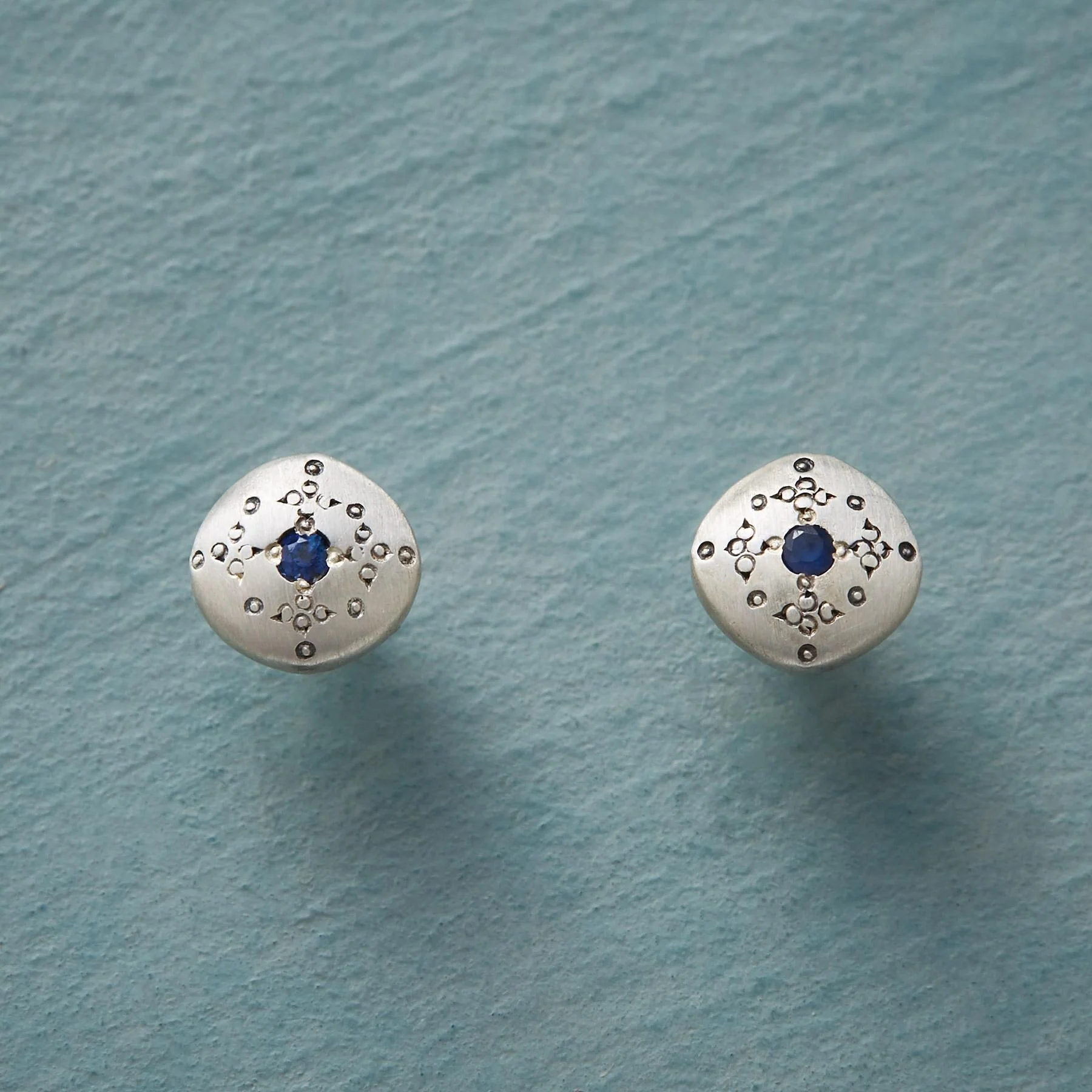Sapphire Moondrops & Sparkle Earrings