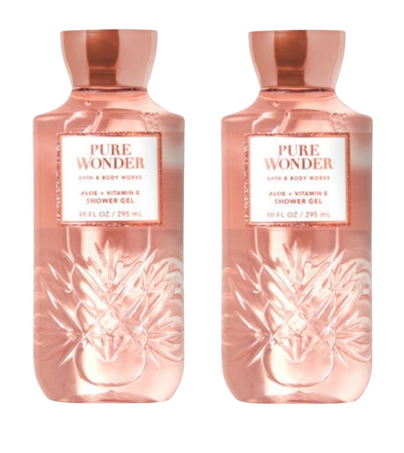 Bath & Body Works Pure Wonder Shower Gel 10 Oz 2 Pack (Pure Wonder)