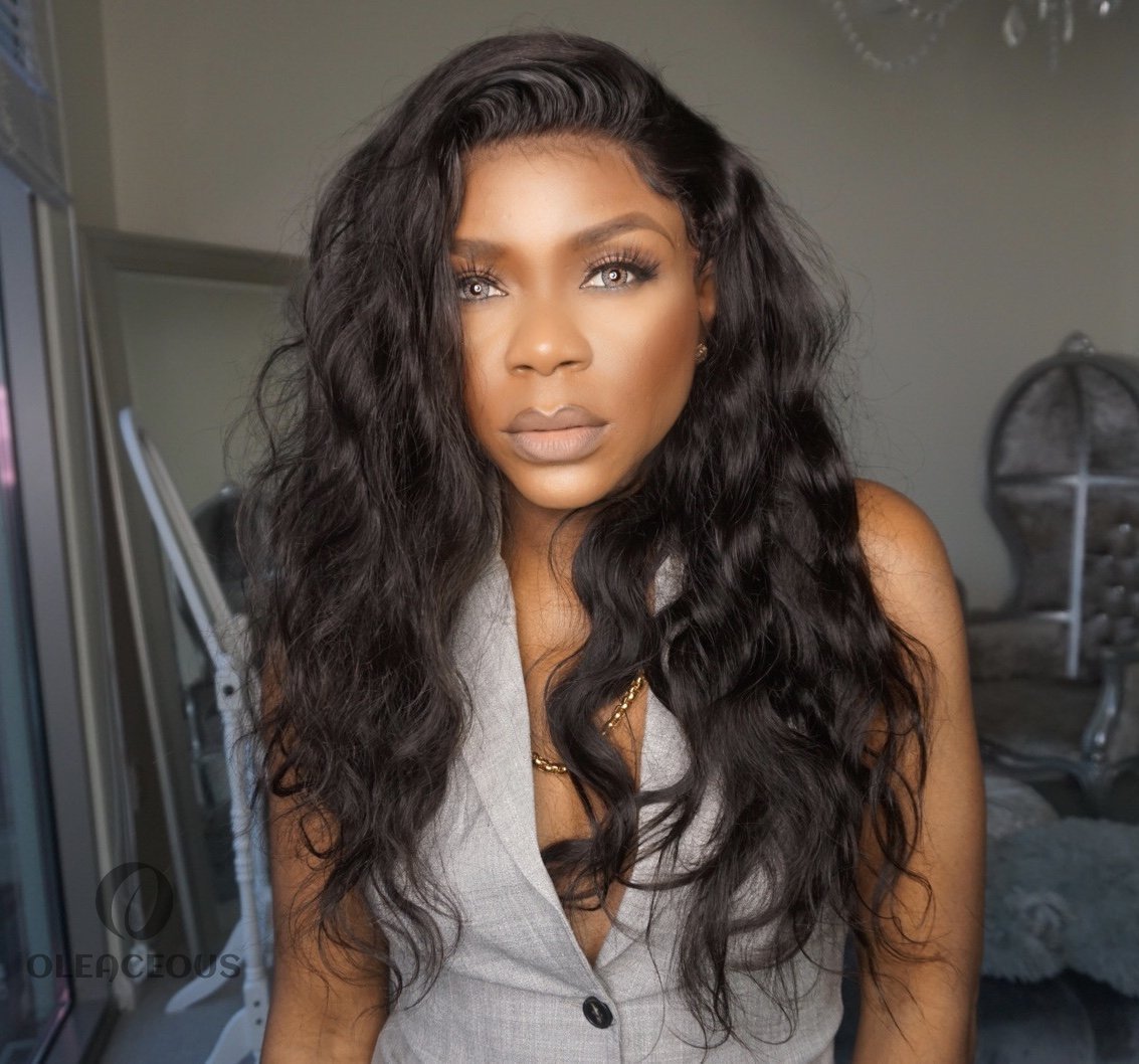 Lace Wig Body Hand-Tied Wavy Wig