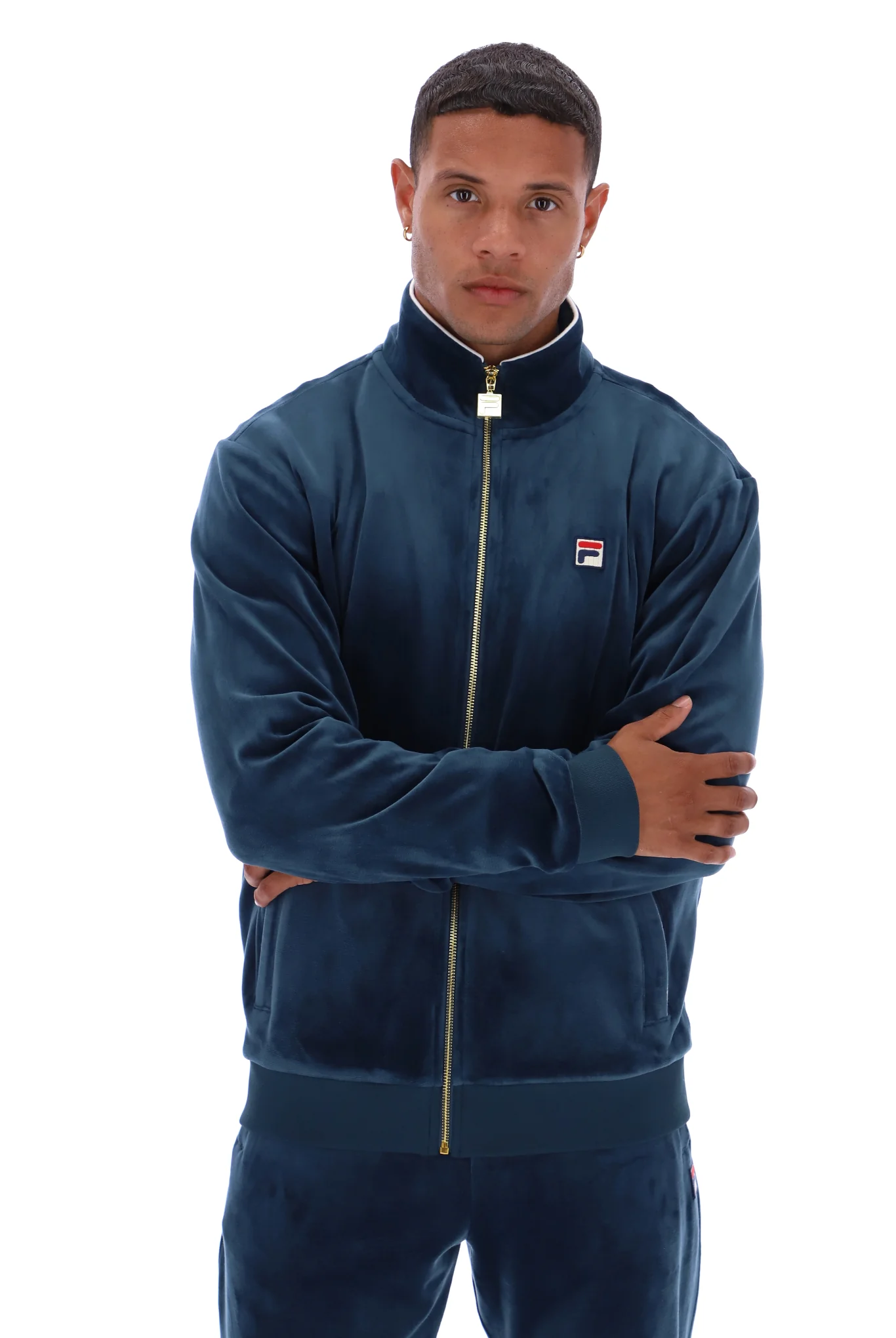 Fila Irving Velour Track Top