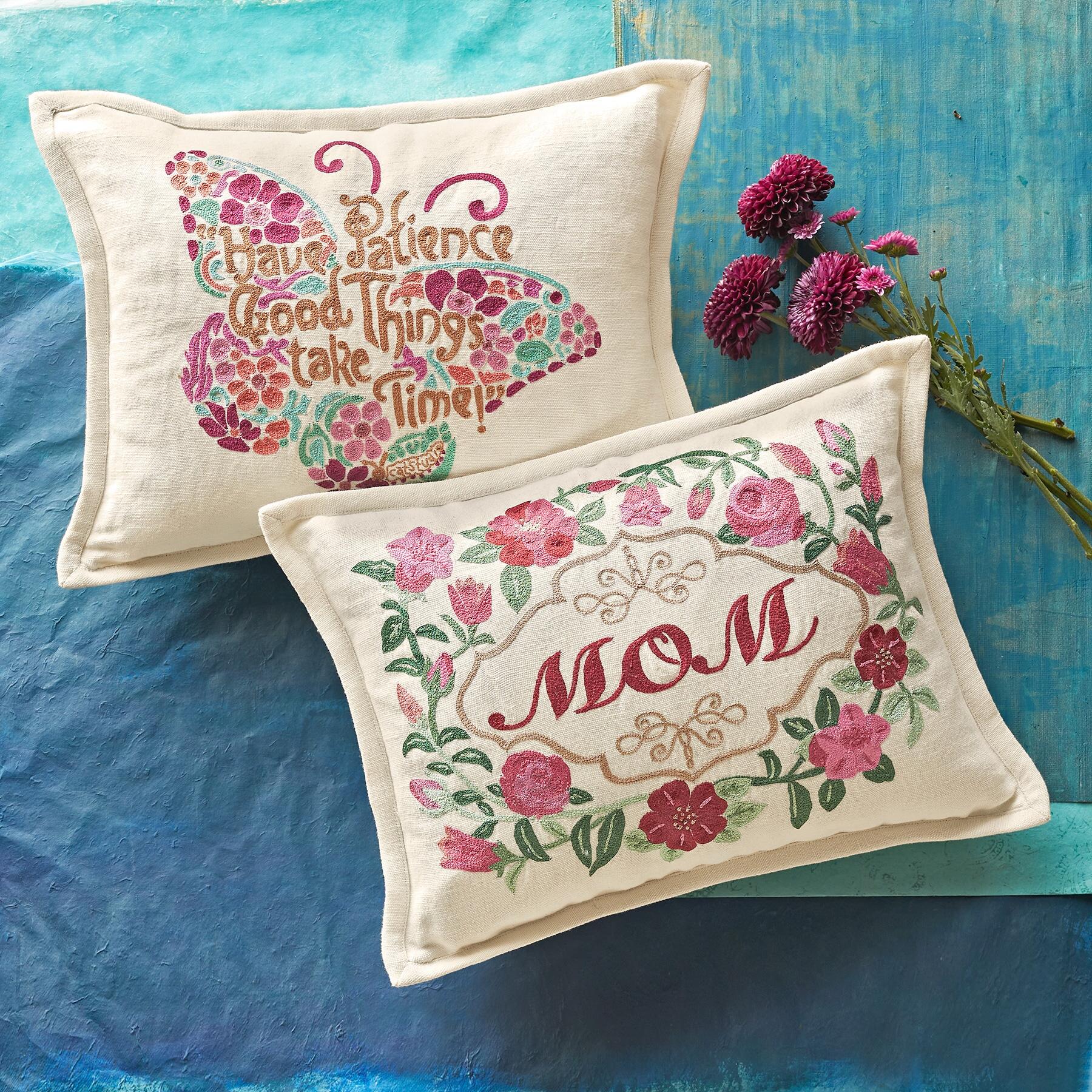 Mom Pillow- Pink