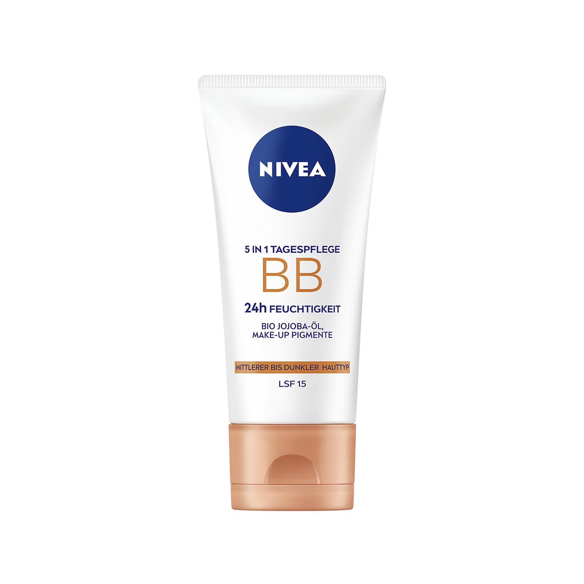 NIVEA 5in1 Tagespflege BB Mitt LSF155in1 Tagespflege BB Mittel LSF15