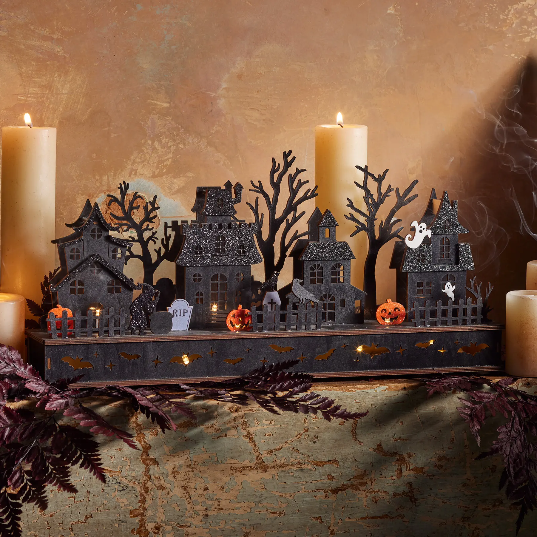 Light Up Halloween Street