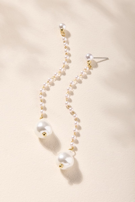 Amelia Peal Drop Earrings