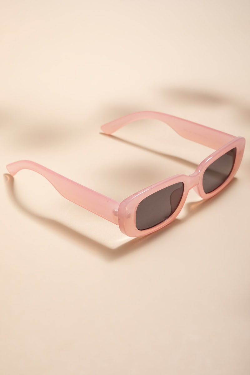 Gail Rounded Rectangle Sunglasses