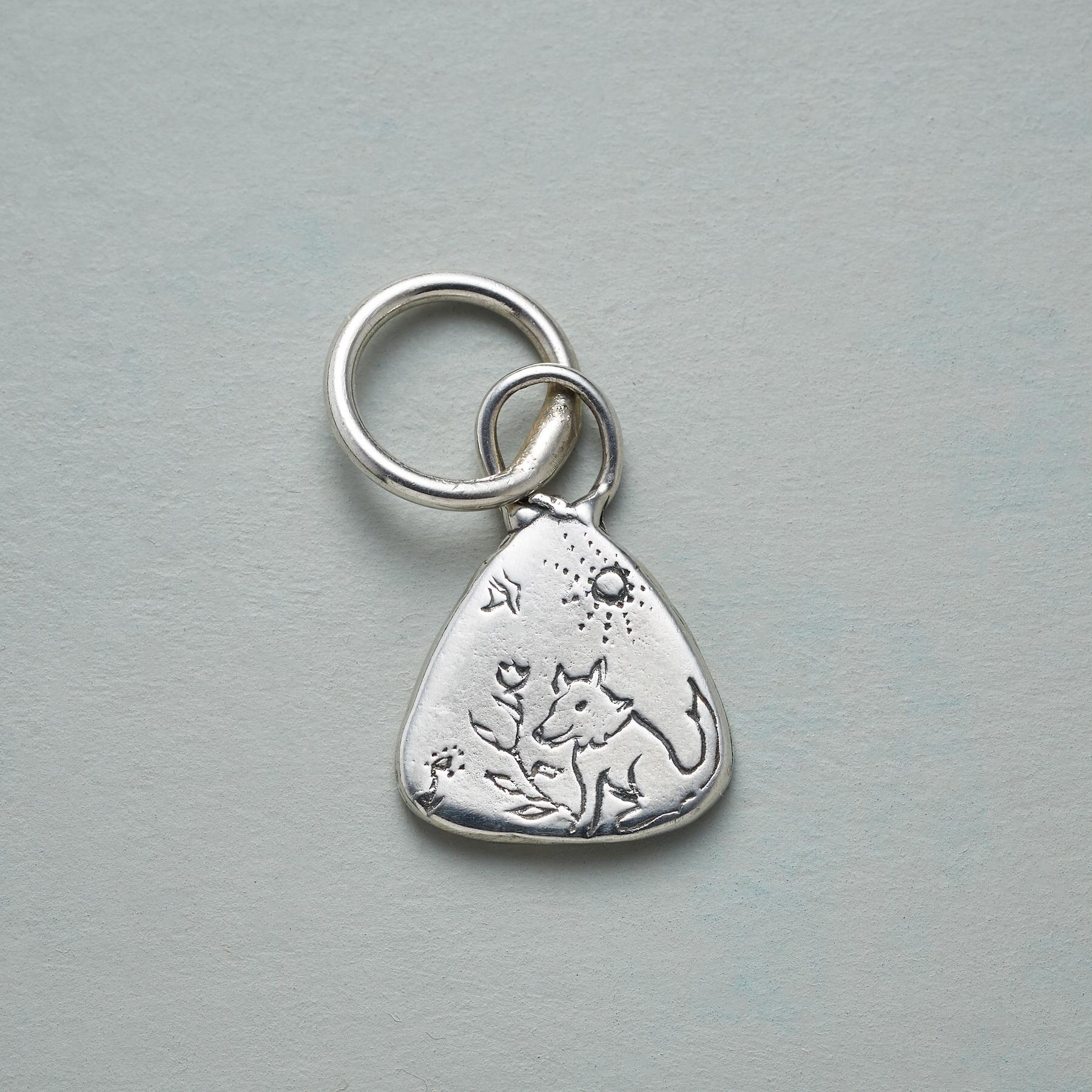 Sterling Silver Dog Friend Charm