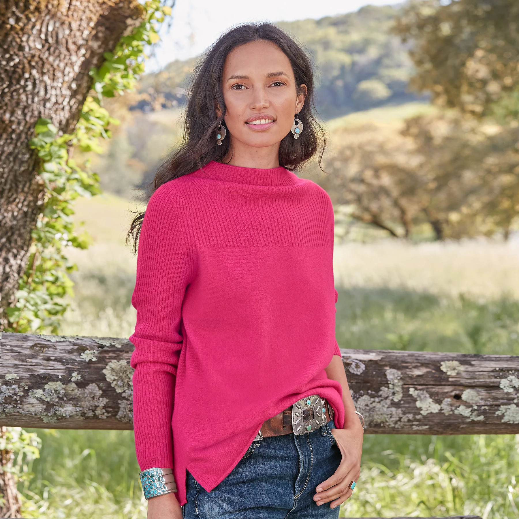 Kimia Cashmere Sweater, Petite