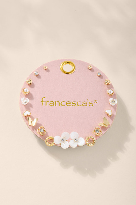 Liz Mixed Style Earring Set