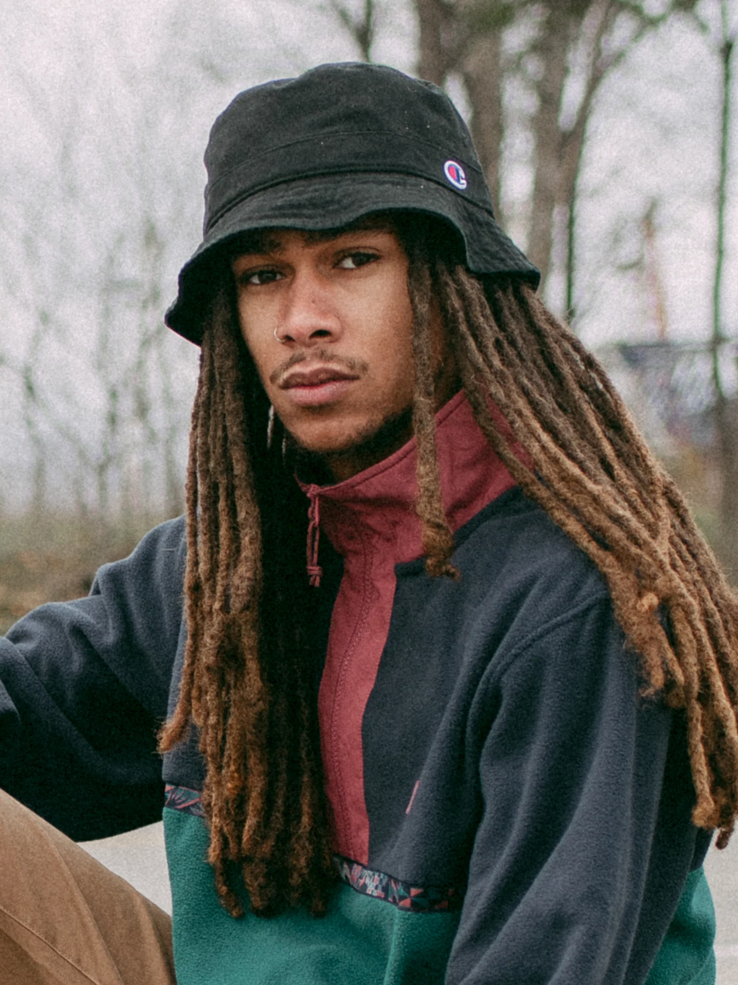 Final inventoryCHAMPION GARMENT WASHED RELAXED BUCKET HAT