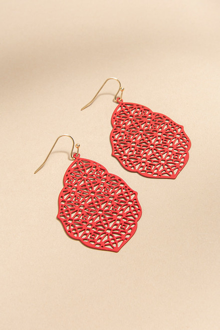 Alexia Enamel Filigree Earrings