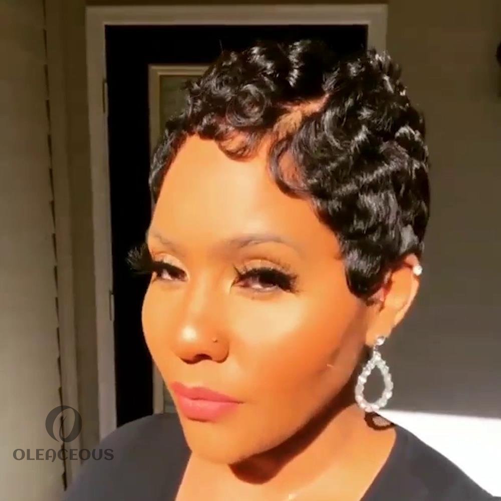 [Hot]Summer Sale Full  Short Style Curly Wig