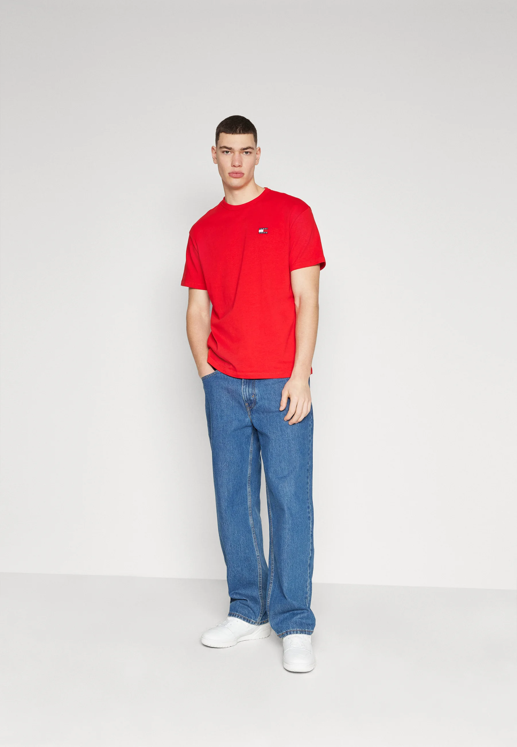 Jeans TJM REG BADGE TEE EXT - T-shirt basic