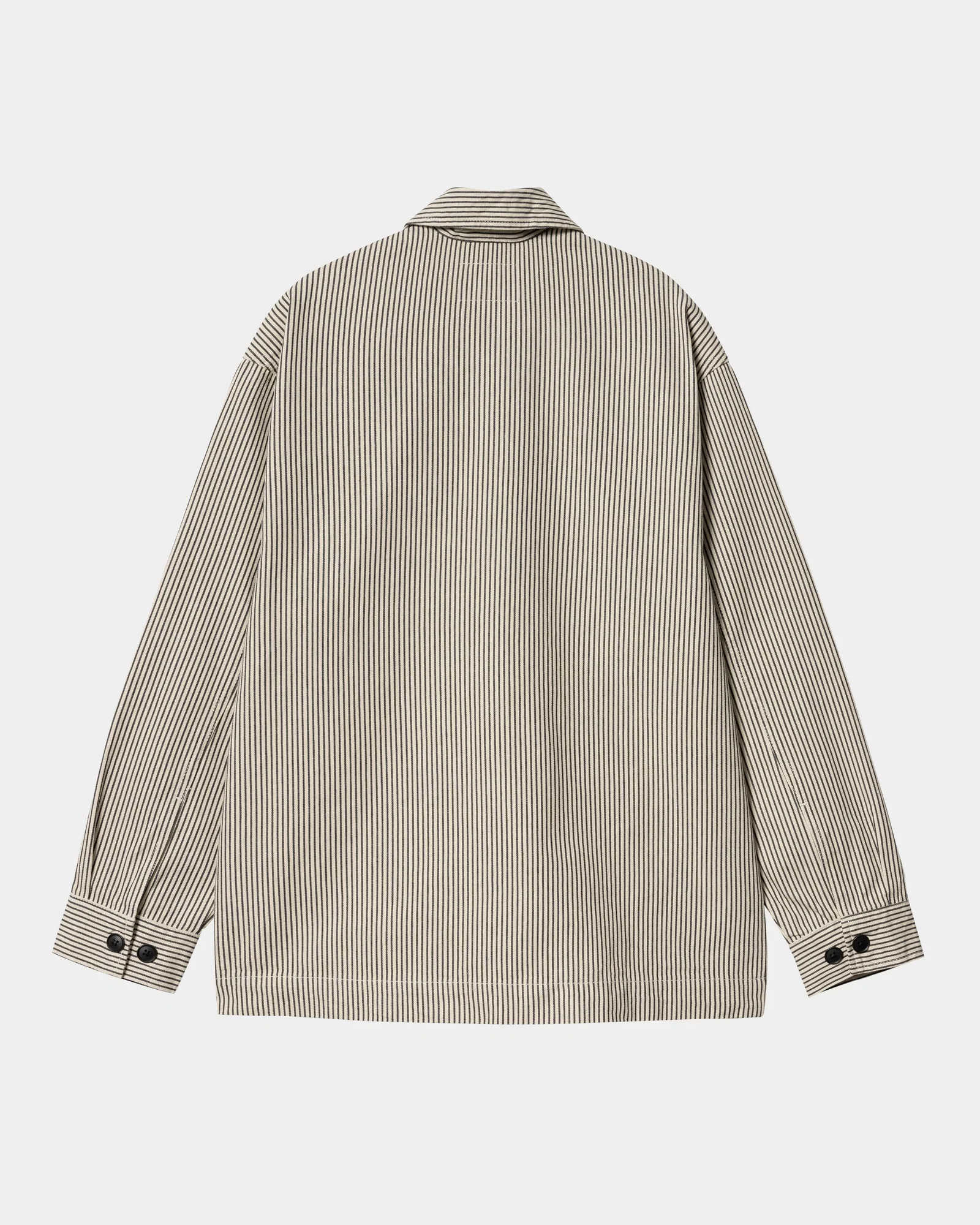 Final inventoryHaywood Stripe Coat | Wax / Black