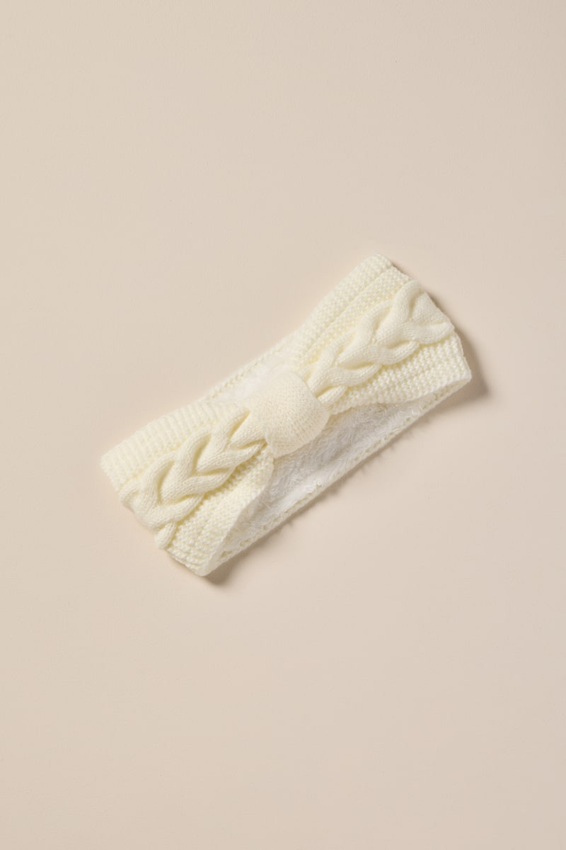 Ruby Top Knot Knit Headband