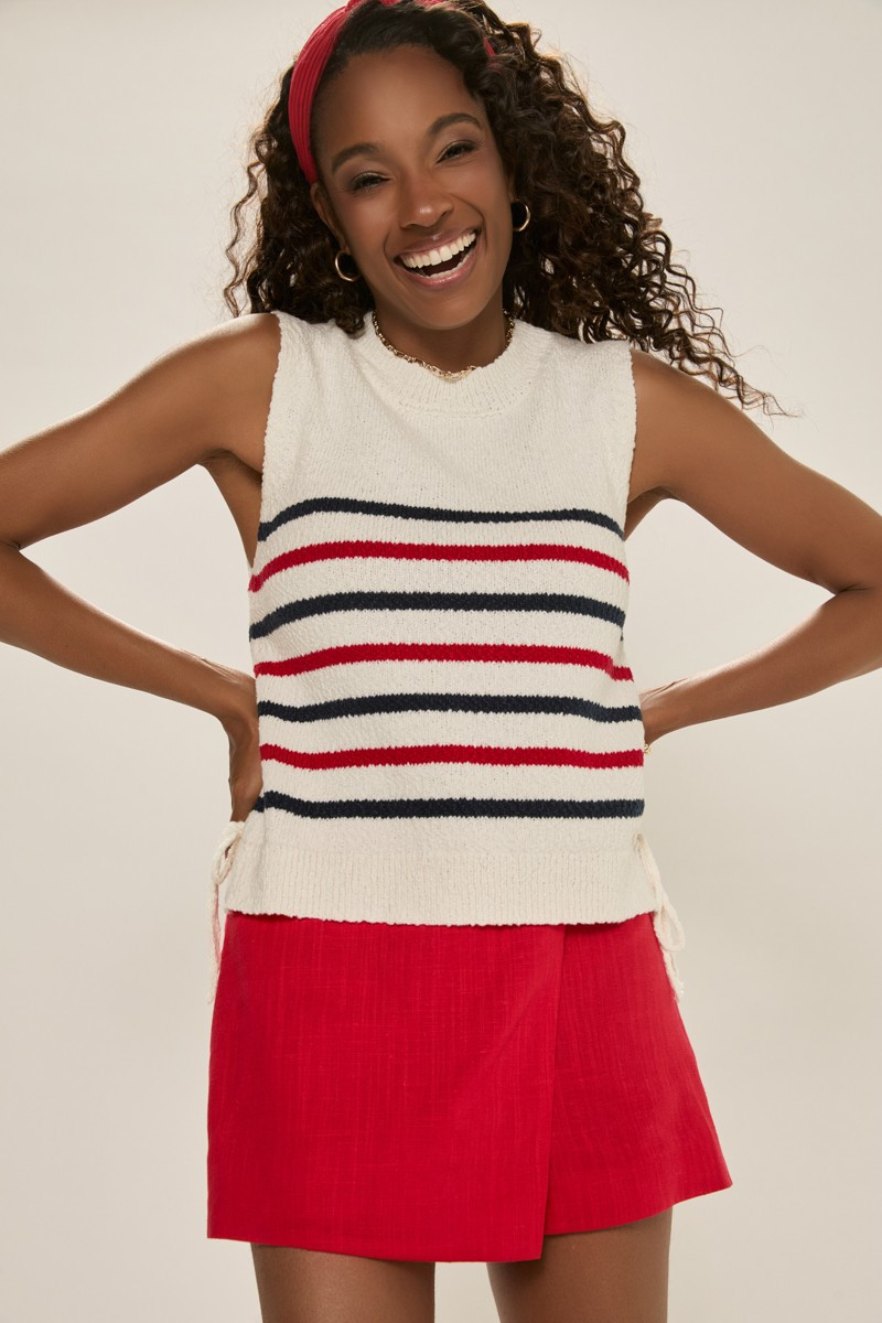 Melanie Soft Linen Skort