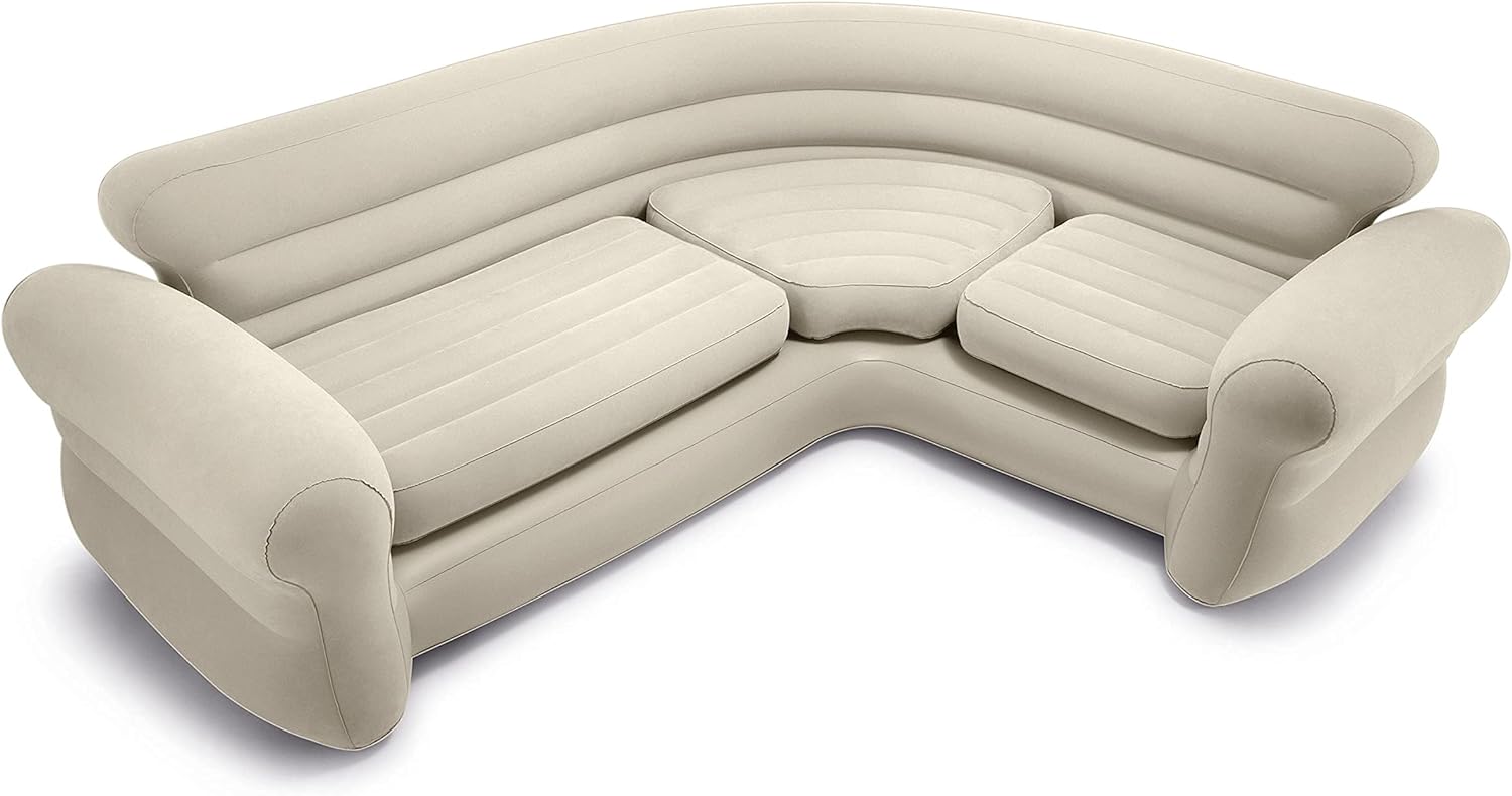 New inflatable two-in-one inflatable air cushion sofa with deflation valve.