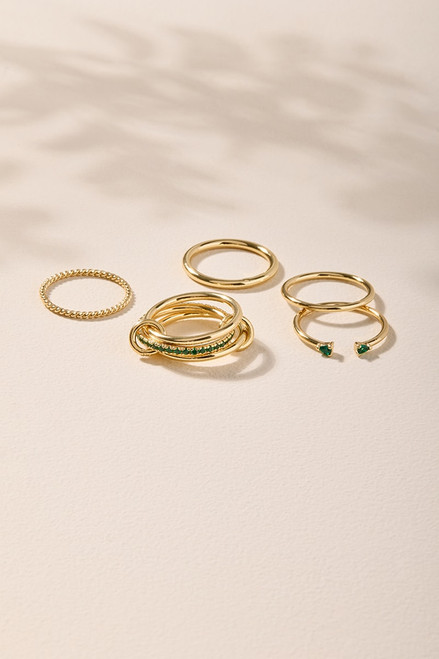 Casey Interlocked Ring Set