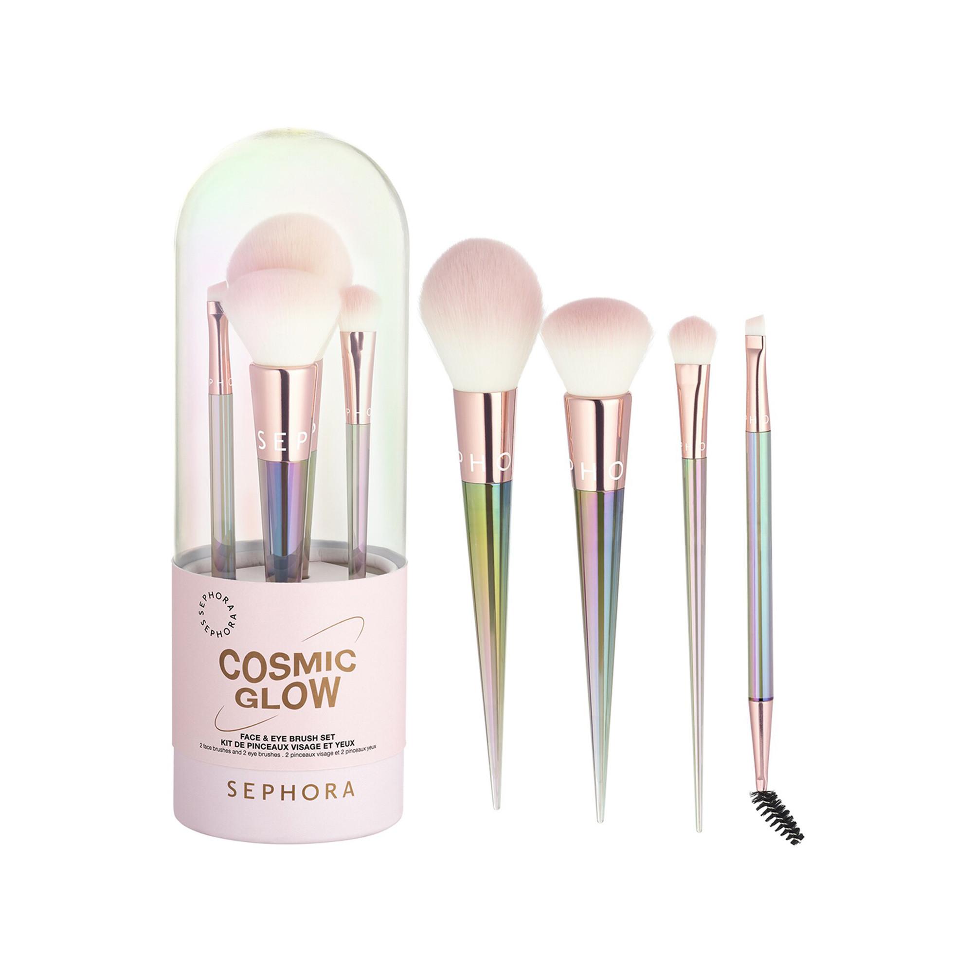 SEPHORA Kit De Pinceaux Visage Et Yeux Cosmic Glow - Pinselset für Gesicht und Augen