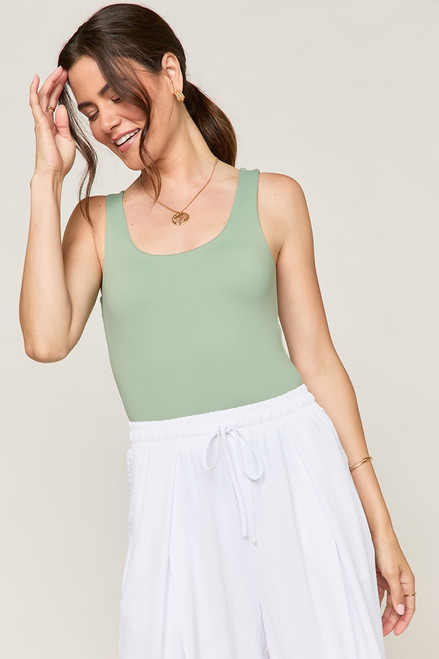 yummi by francesca's Tank Upper Bodysuit