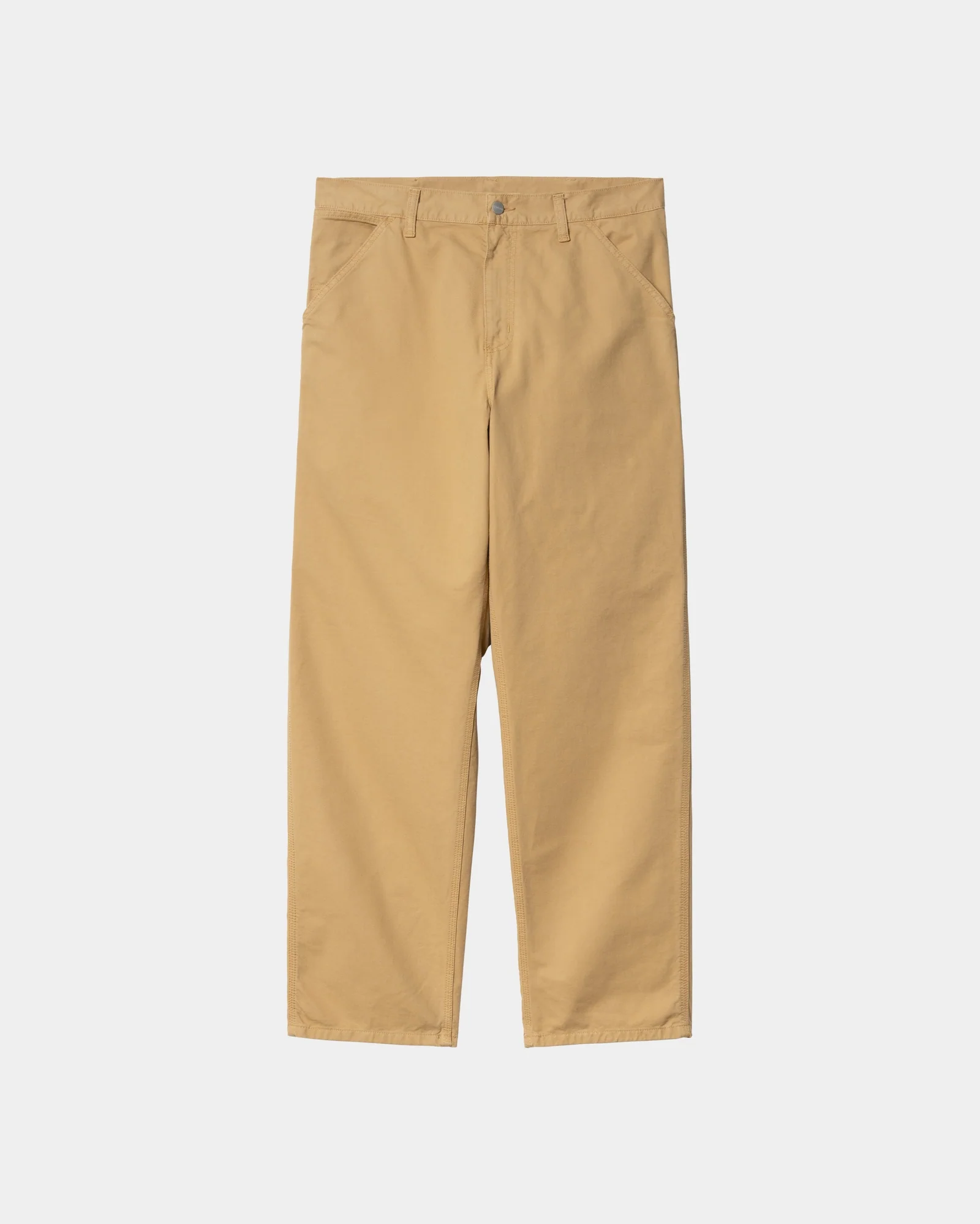 Final inventorySingle Knee Pant - Drill | Bourbon (garment dyed)
