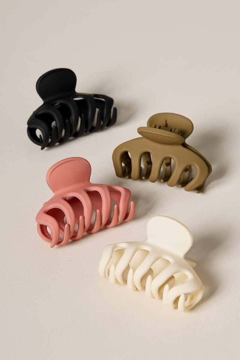 Tracy Matte Hair Claw Set