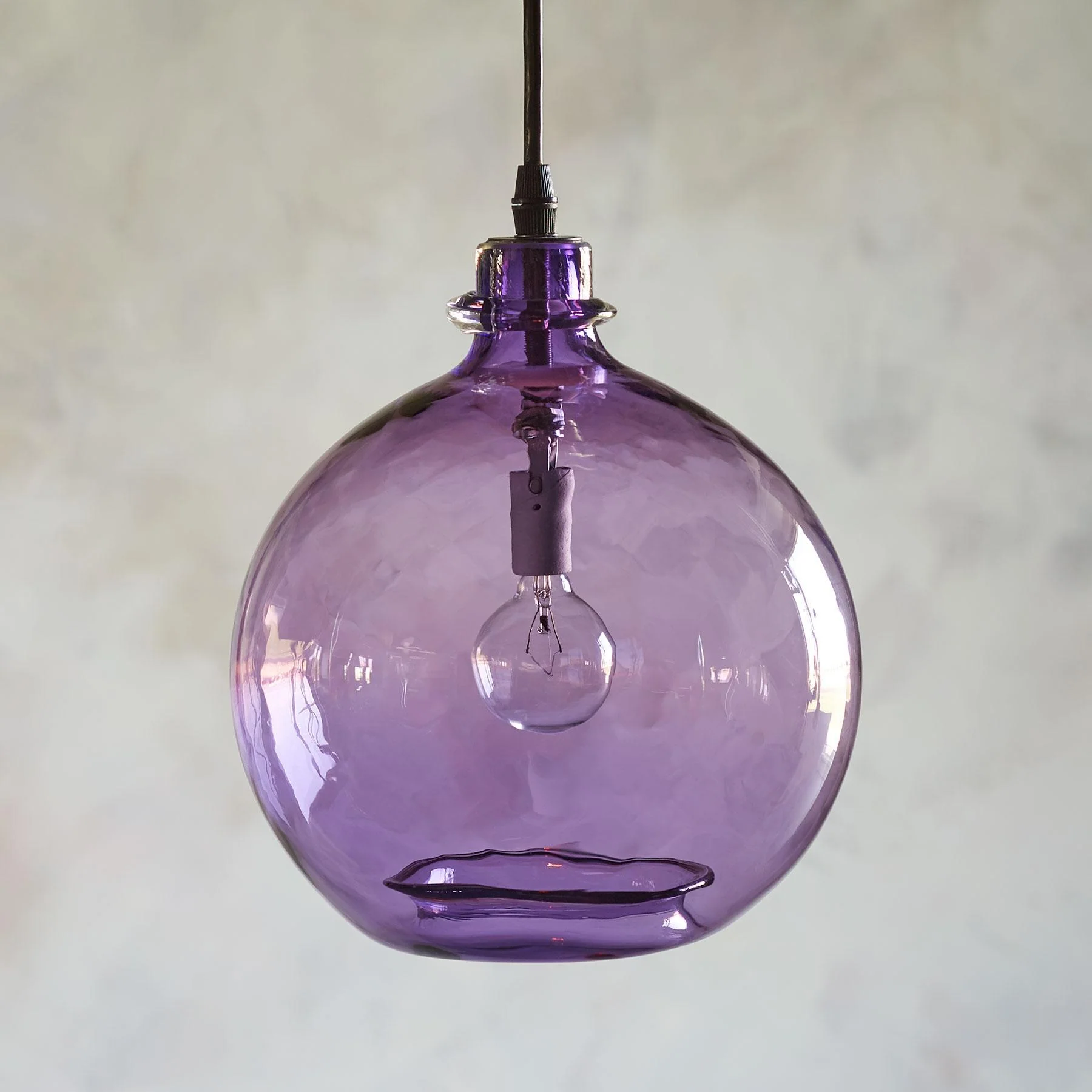Salon Glass Demijohn Pendant Light