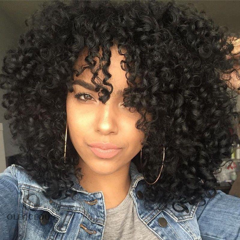 -14inches Mixed Color Curly Hot Wigs