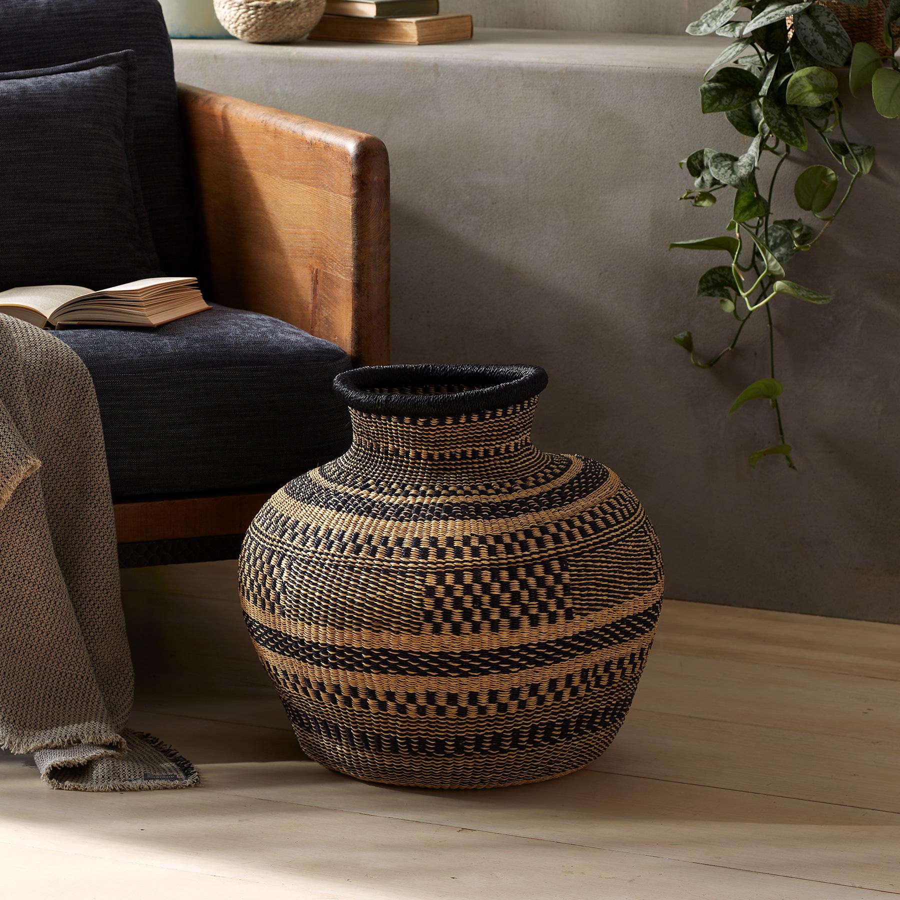 Kafui One-Of-A-Kind Cape Basket