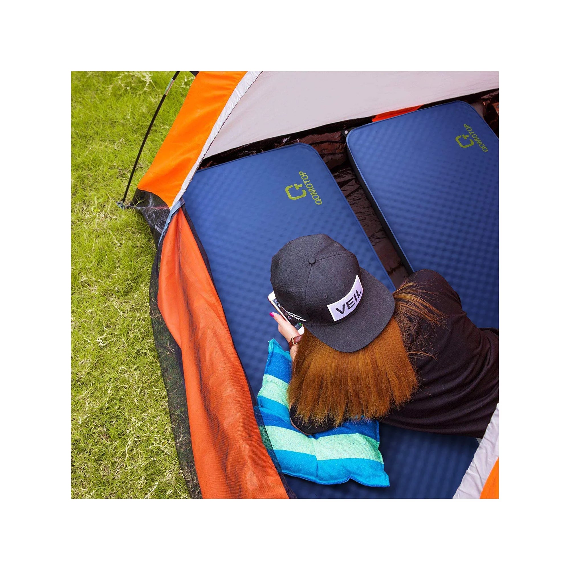 80����28�� Self-Inflating Sleeping Pad QTSID1