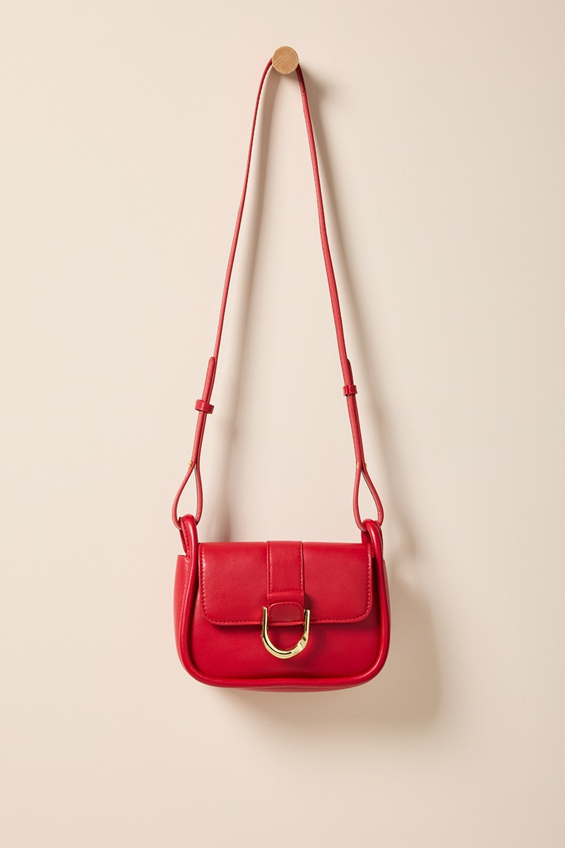 Mona Chunky Buckle Crossbody Bag