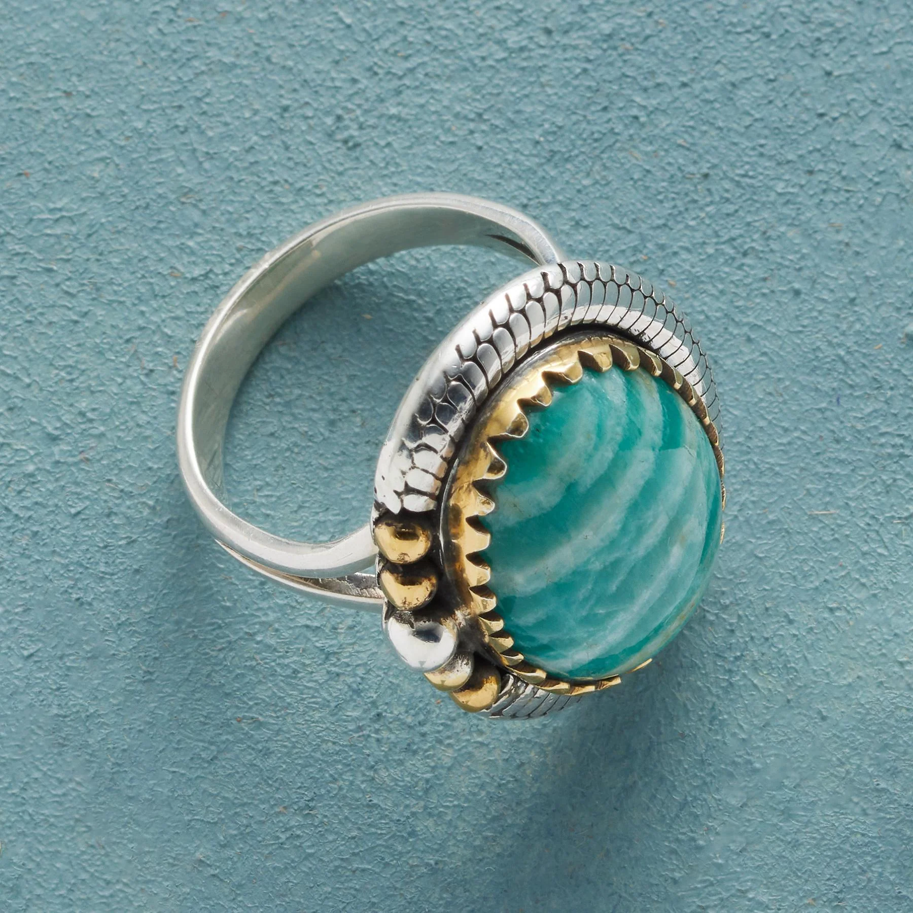 Grand Amazonite Ring