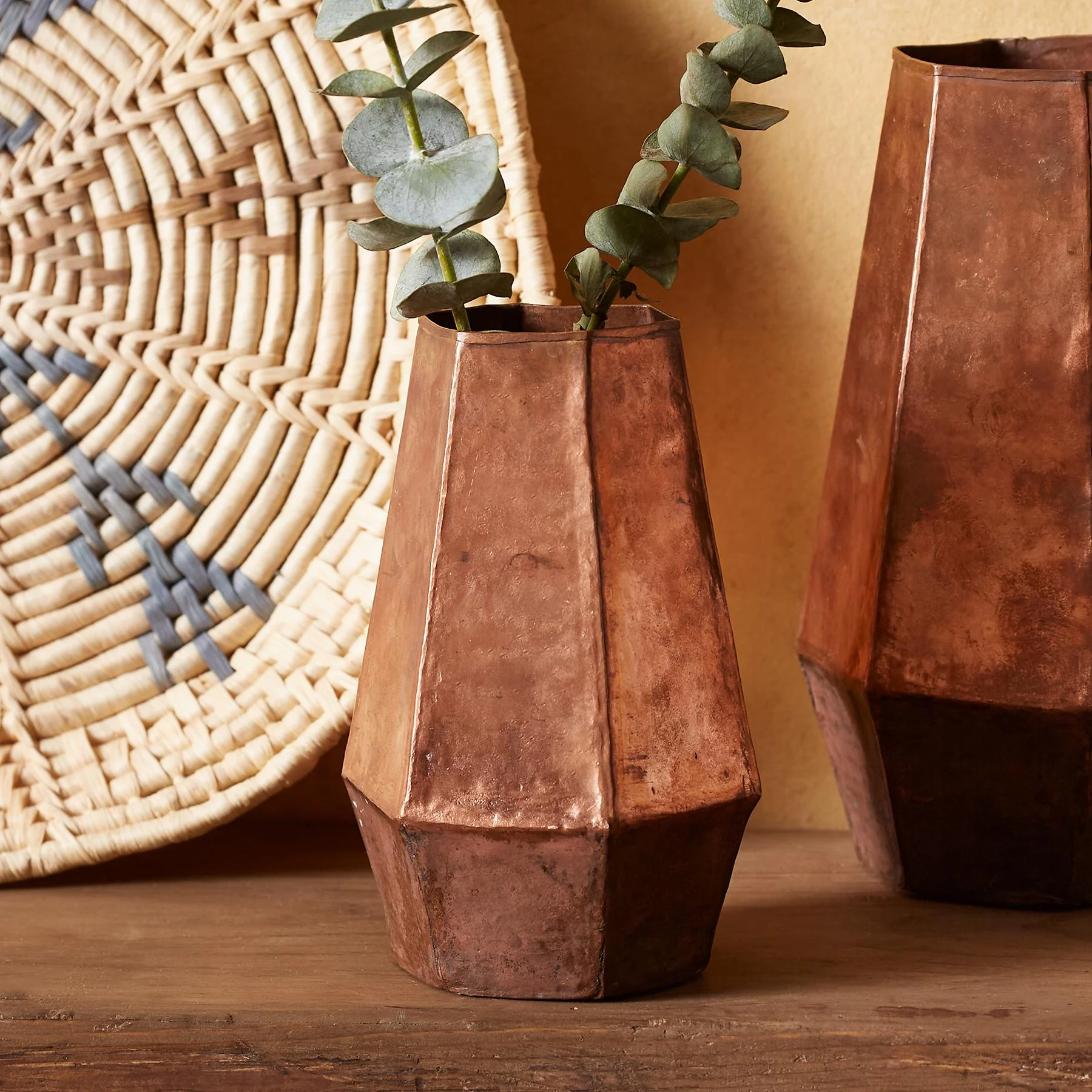 Copper Tale Vases