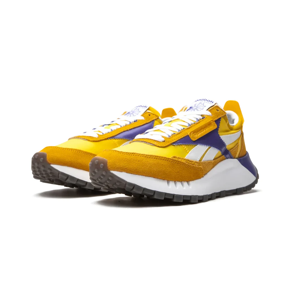 Final inventoryReebok Men's Classic Leather Legacy Shoes - Collegiate Gold / Bright Yellow / Royal Dark Blue