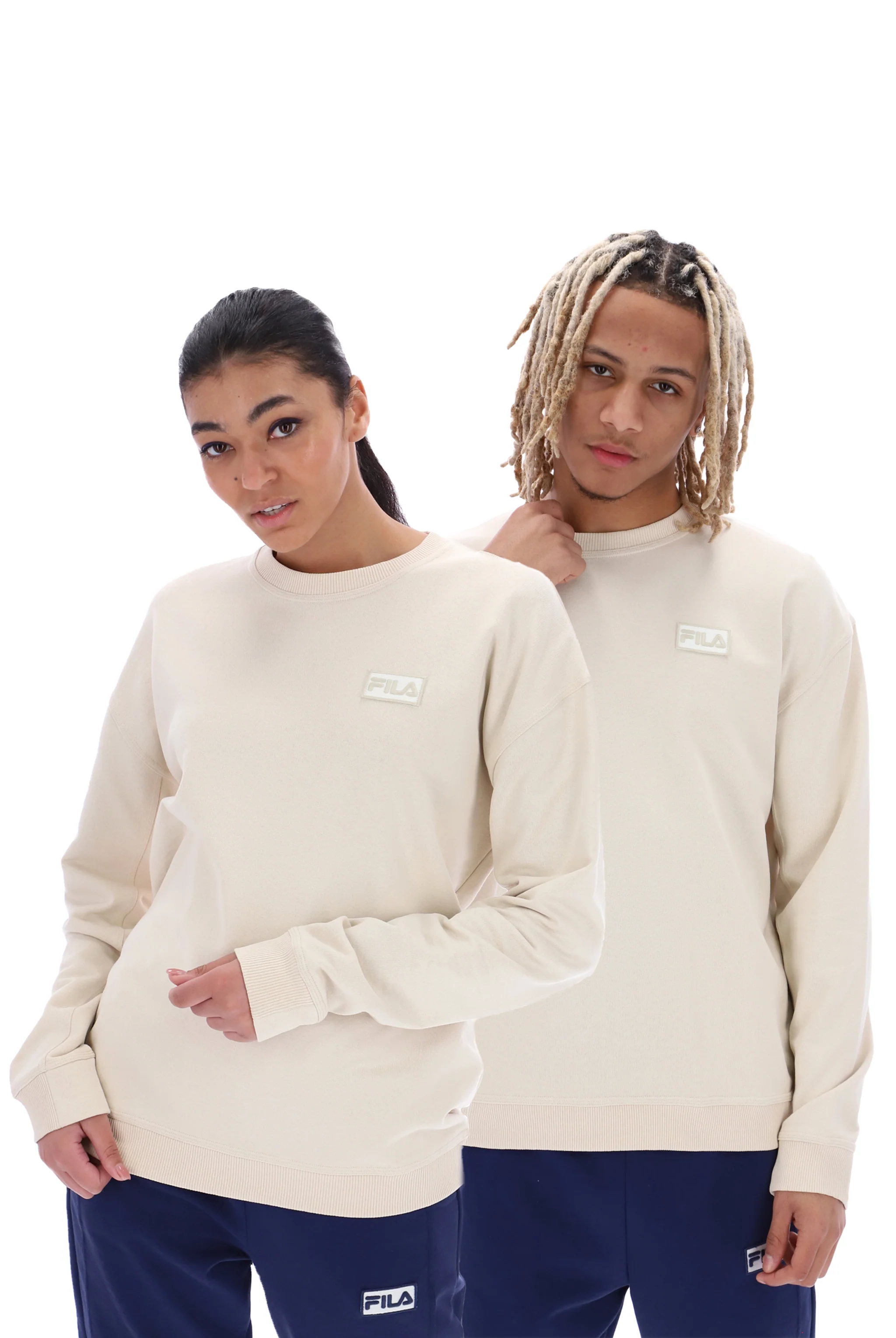 Fila Trev Unisex Sweatshirt With Seam Details