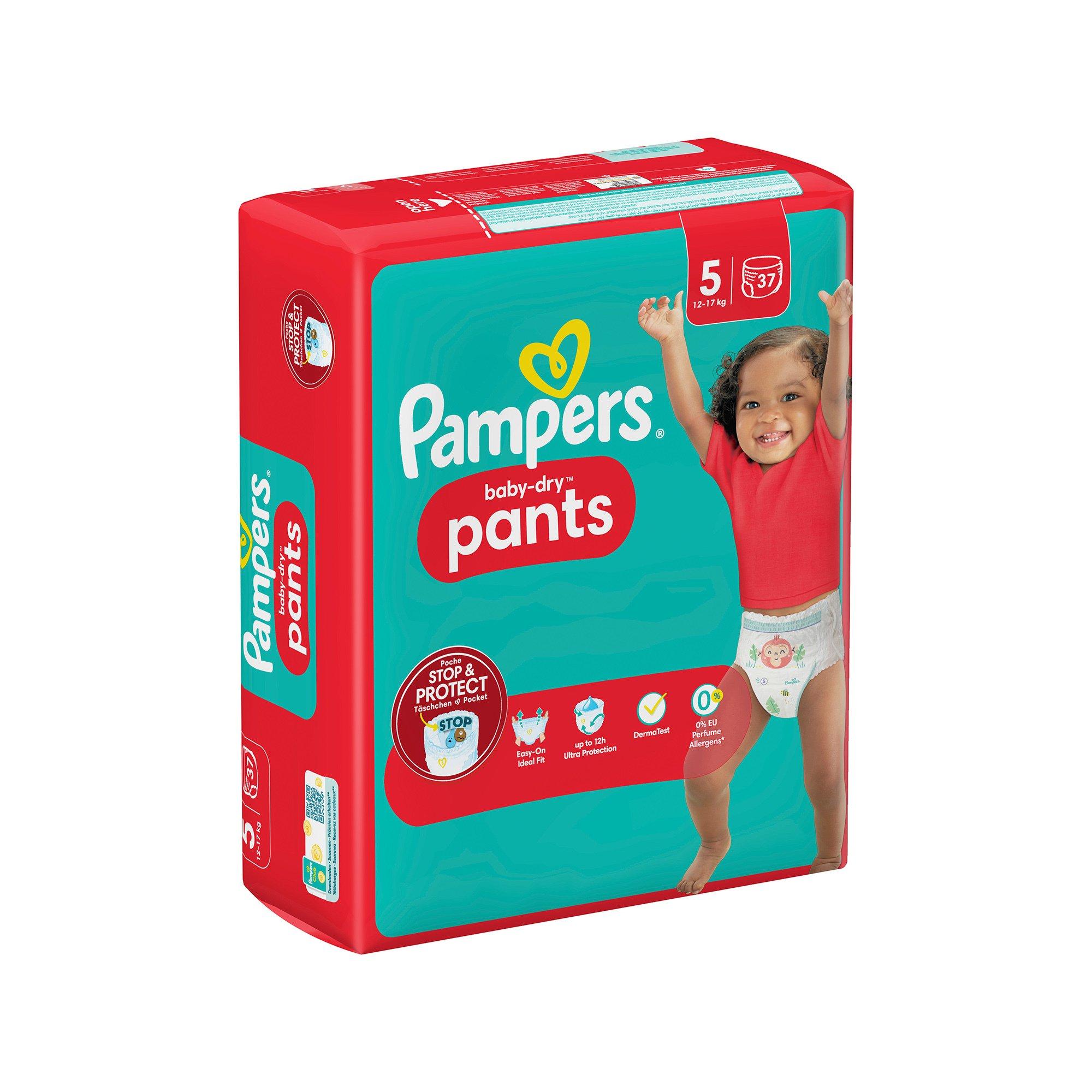 Pampers Baby Dry Pants Gr.5 Junior 12-17kg SparpackBaby-Dry Pants Grösse 5, Sparpack