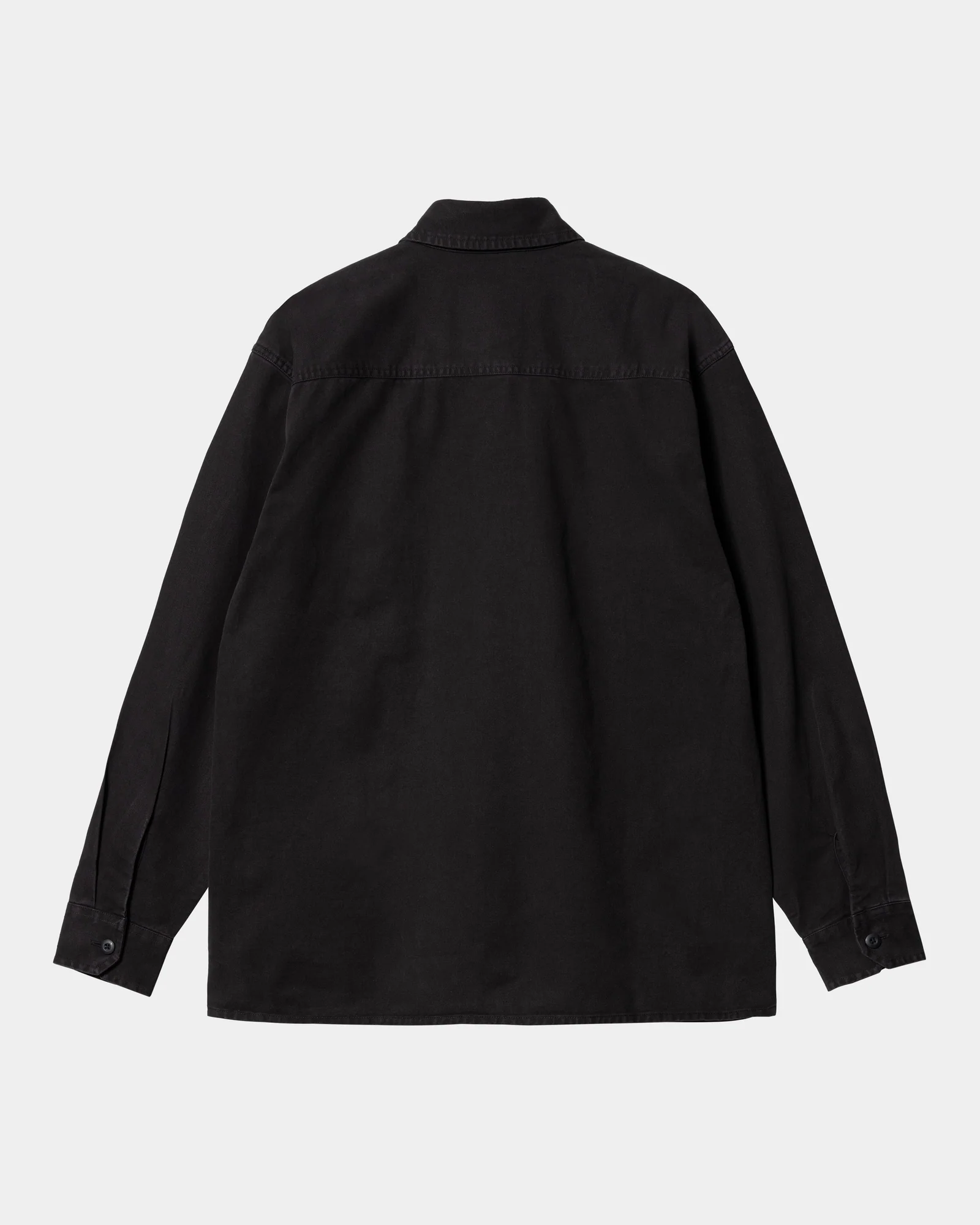 Final inventoryReno Shirt Jacket | Black (garment dyed)