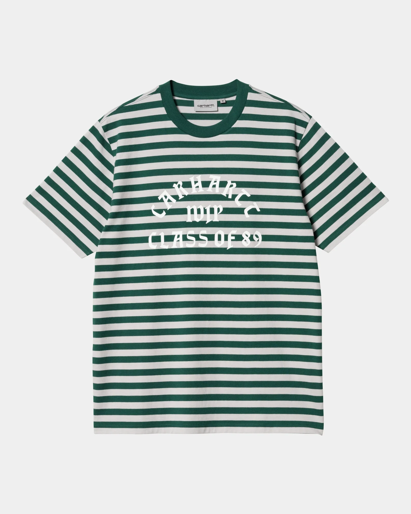 Final inventoryScotty Stripe Athletic T- Shirt | Chervil / Sonic Silver