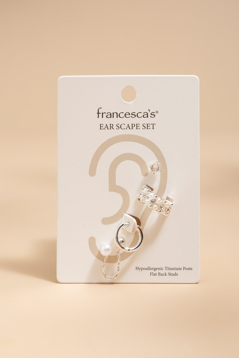 Kathy Pearl Ear Scape Set