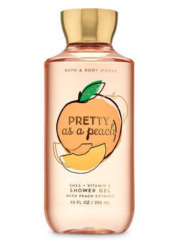 Bath & Body Works Pretty as a Peach Shower Gel 10 Ounce Full Size