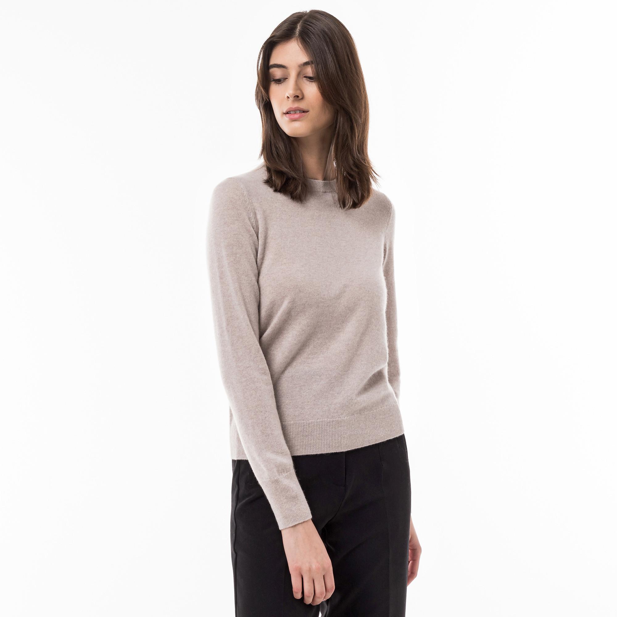 Manor Woman Bio-Cashmere Pullover, Rundhals