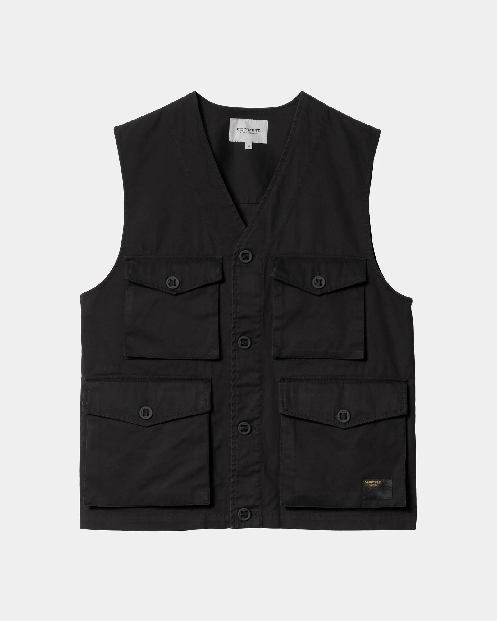 Final inventoryUnity Vest | Black (heavy enzyme wash)