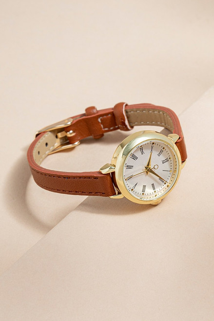 Ann Skinny Band Wristwatch
