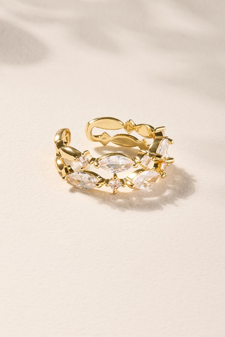 Cindy Marquise Stone Ring