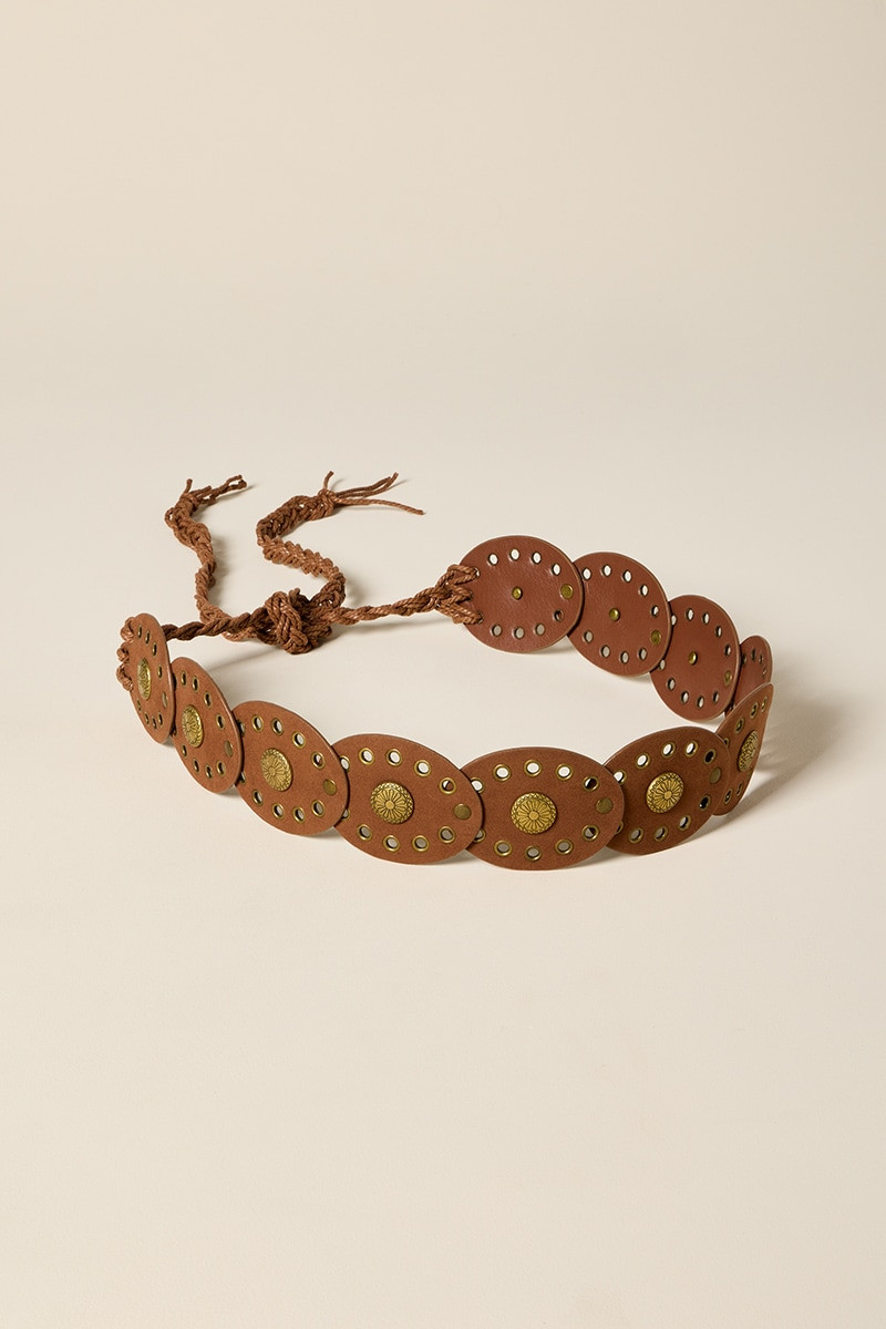 Alice Rope Tie Coin Belt