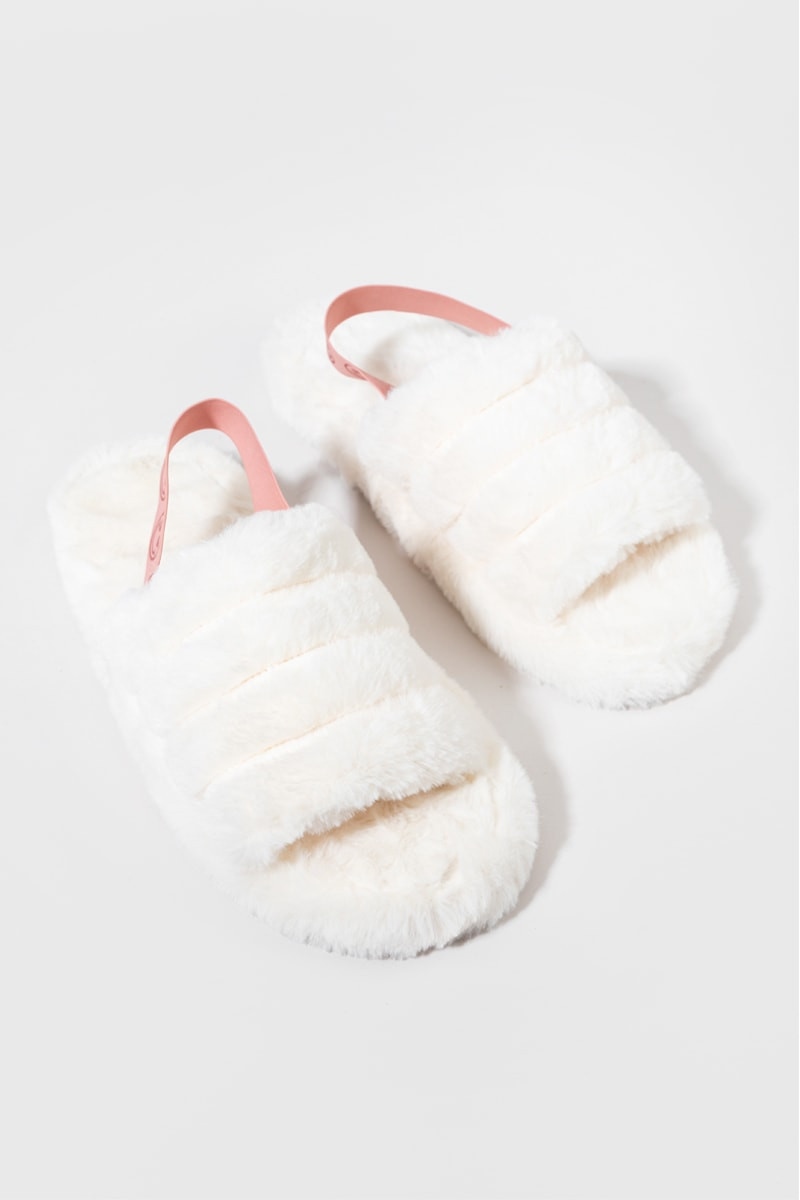 Anna Smiley Strap Slippers