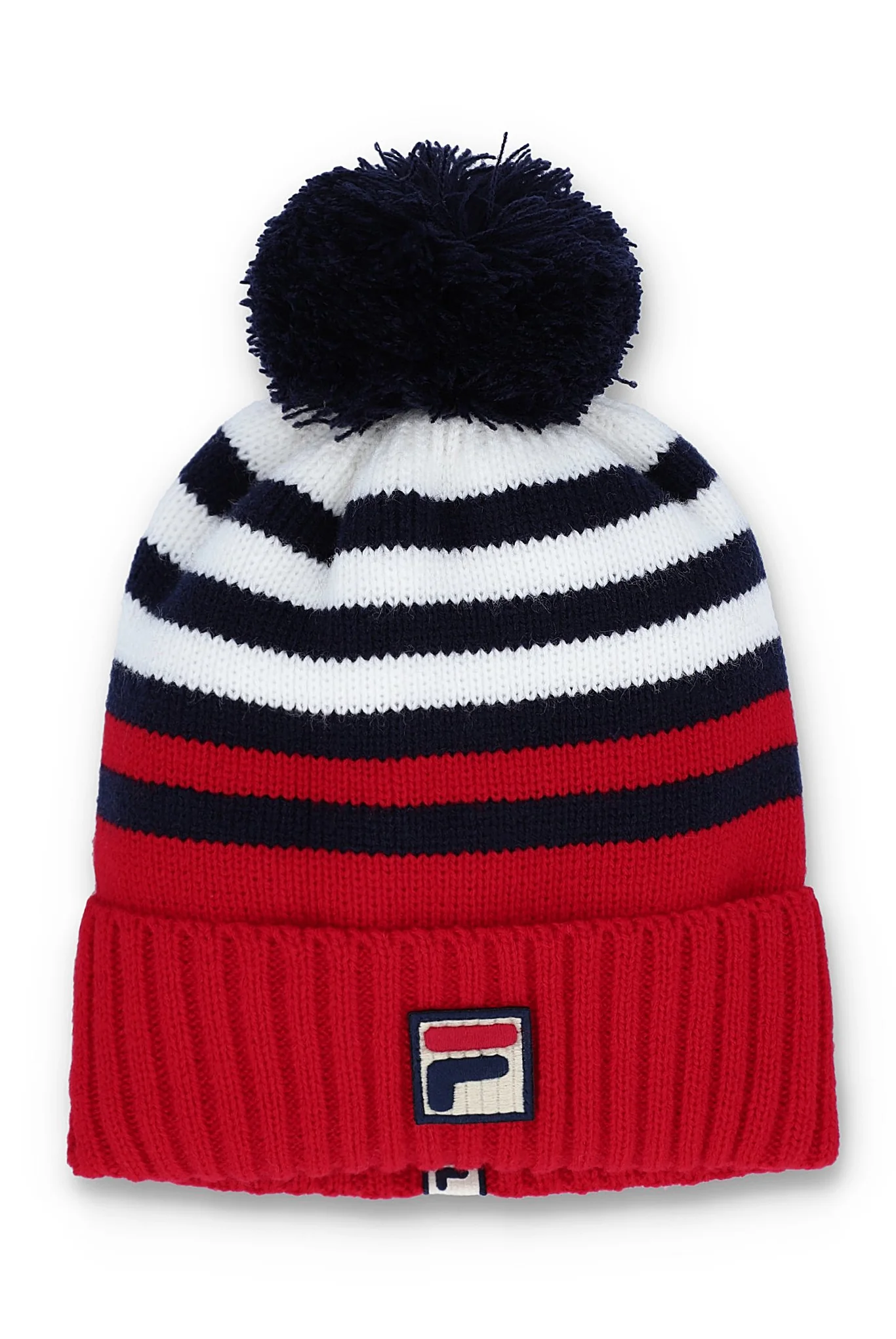 Fila Markee Chunky Knit Bobble Beanie