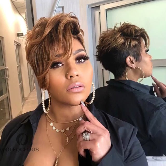 Special 50% Sales | New 360 Lace Front Short Cut natural curly wig