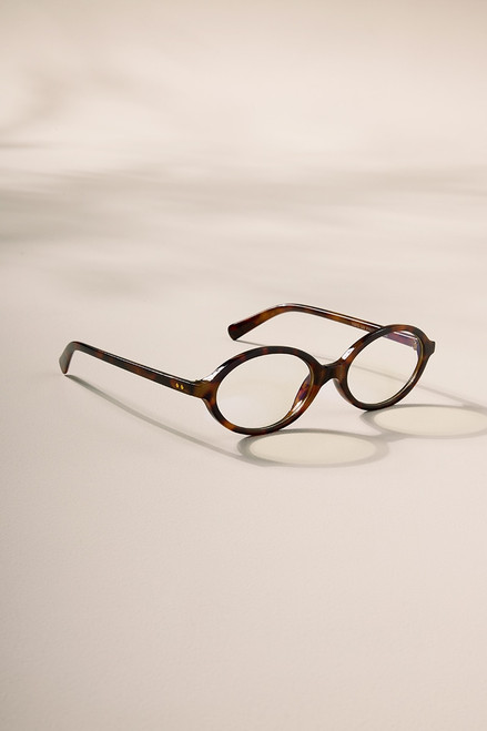 Carla Slim Oval Blue Light Glasses